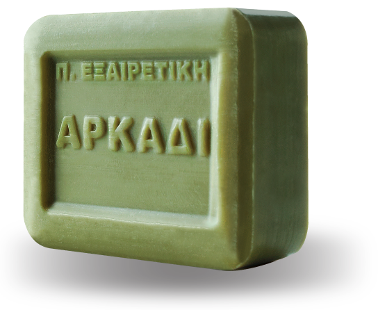 Αρκάδι Παραδοσιακό Πράσινο Σαπούνι πλάκα